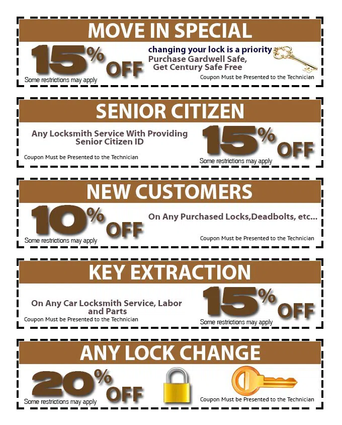 Central Locksmith Store Cincinnati, OH 513-726-2028 - coupon-01